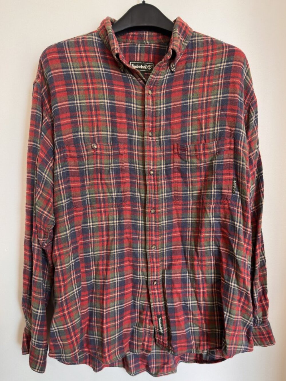 TIMBERLAND LARGE PLAID SHIRT